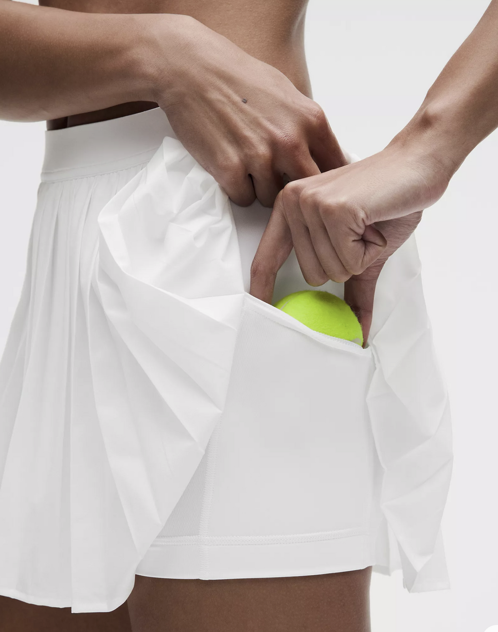 High Rise Pleated Tennis Skirt