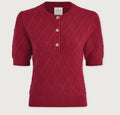 Merryn Diamond Knit Top