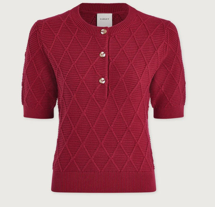 Merryn Diamond Knit Top