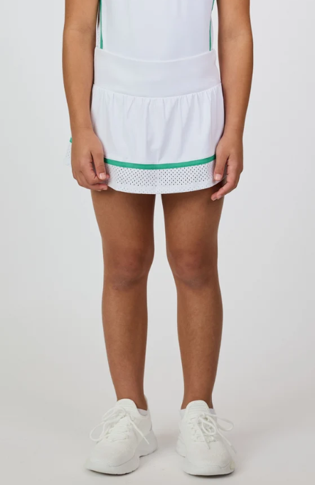 Girl's Mesh Skort